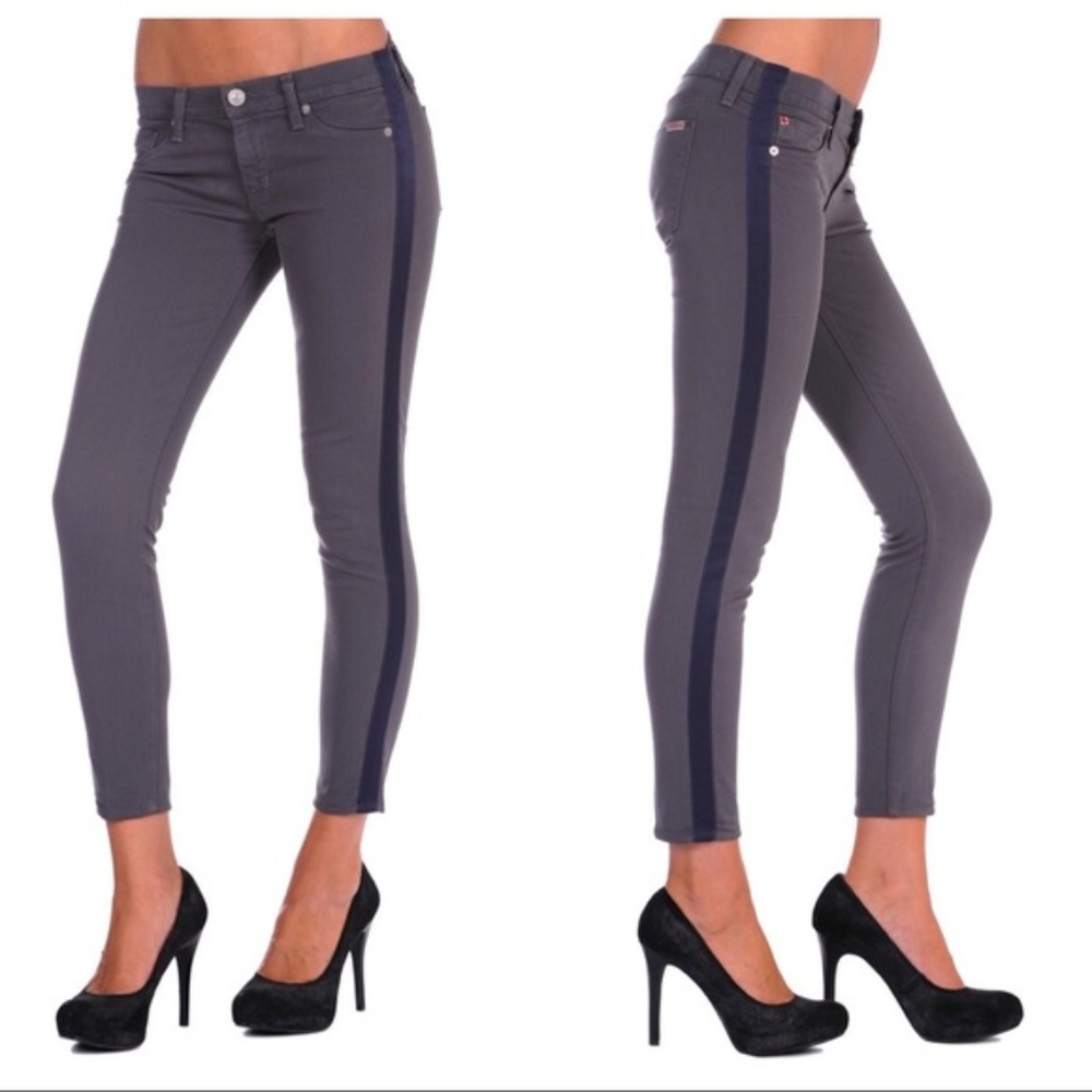 Hudson Loulou Tuxedo Skinny Ankle Jeans 26